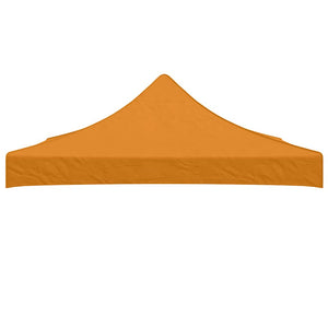 Partyzelt-Dach 3x3 m Orange 270 g/m²