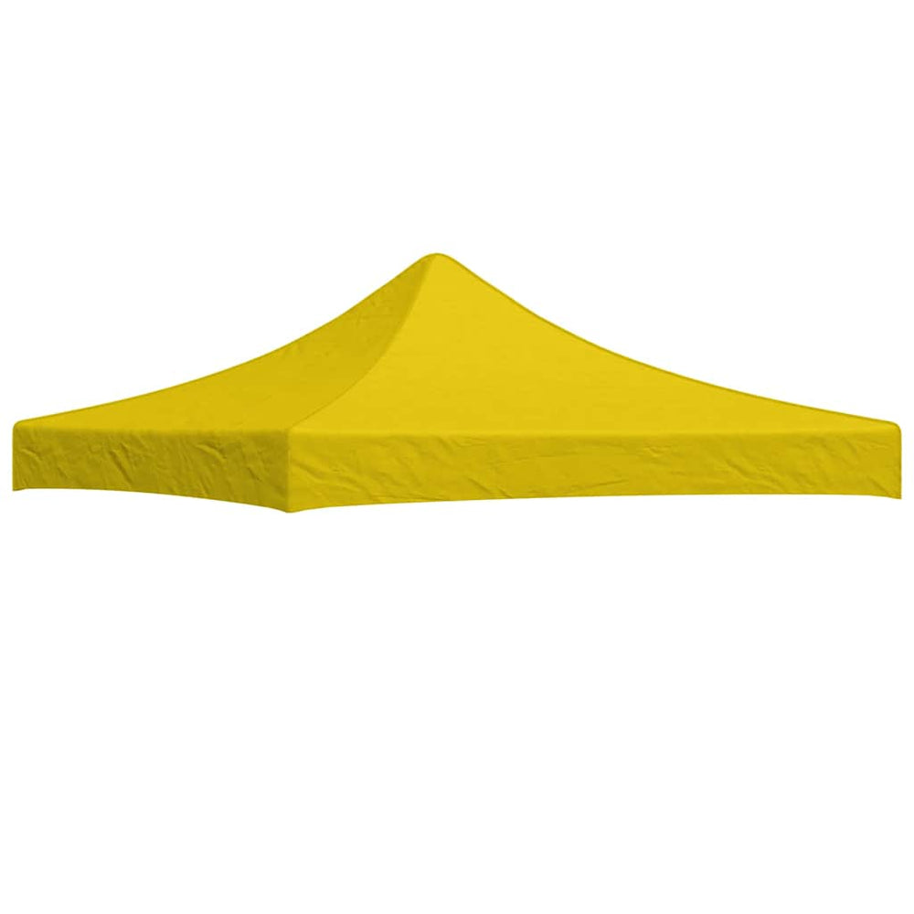 vidaXL Toit pour tente de réception 3x3 m Jaune 270 g/m²