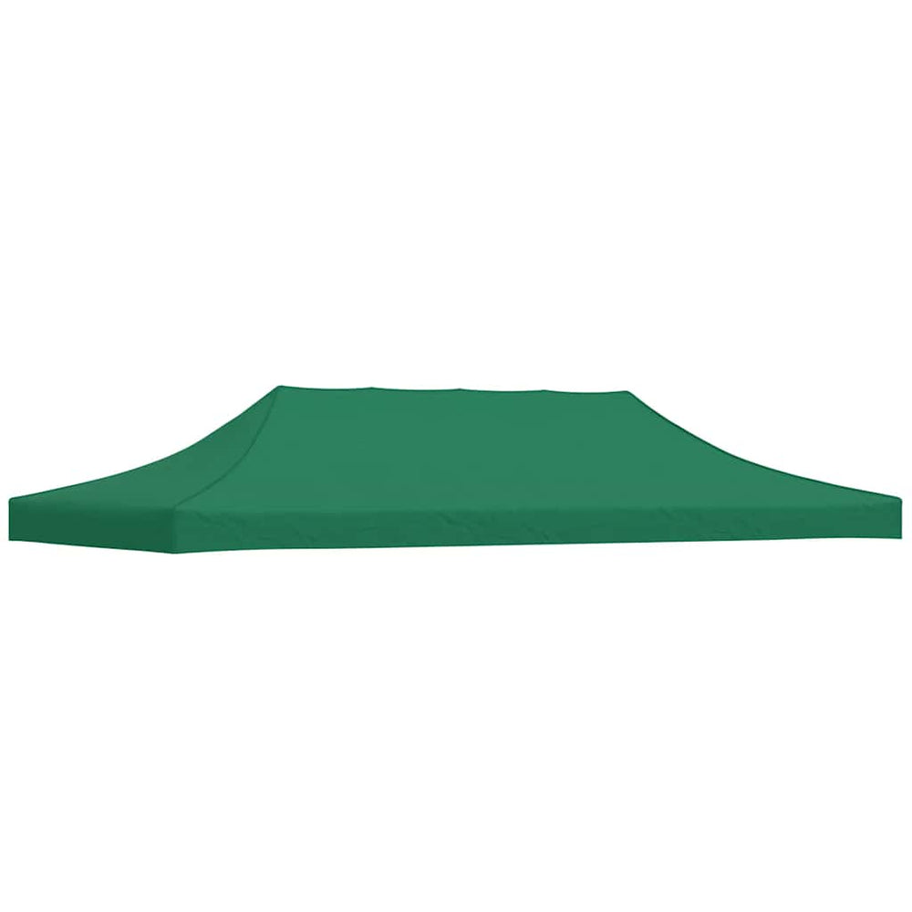 vidaXL Toit de Tente de Réception 6x3 m Vert 270 g/m²