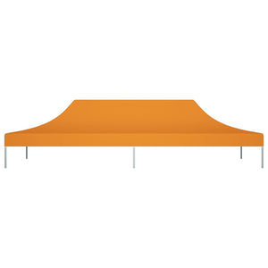 Partyzelt-Dach 6x3 m Orange 270 g/m²