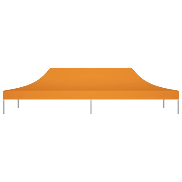 Partyzelt-Dach 6x3 m Orange 270 g/m²