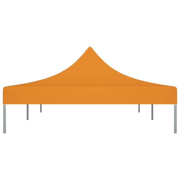 Partyzelt-Dach 6x3 m Orange 270 g/m²