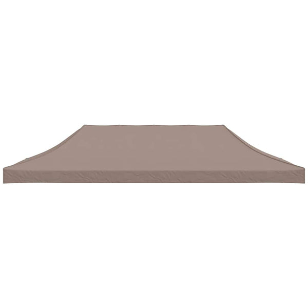 Partyzelt-Dach 6x3 m Taupe 270 g/m²