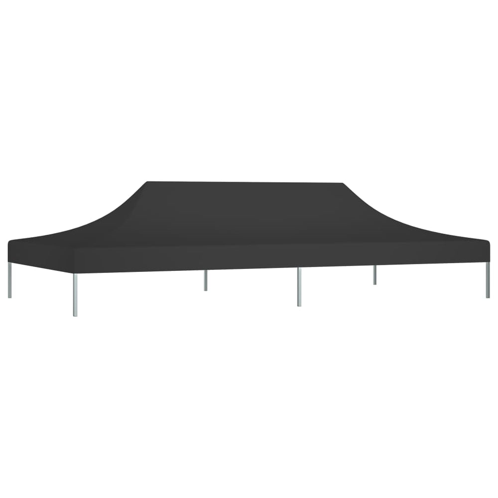 vidaXL Toit de tente de réception 6x3 m noir 270 g/m²