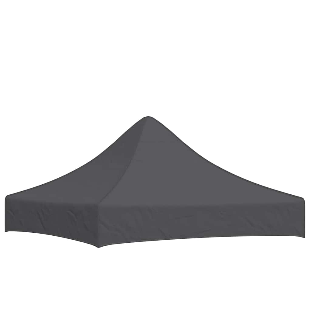 vidaXL Toit de tente de réception 2x2 m anthracite 270 g/m²
