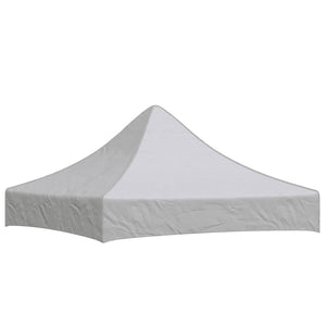 Partyzelt-Dach 2x2 m Weiß 270 g/m²