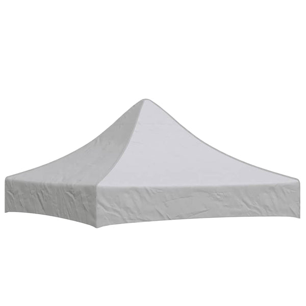 Partyzelt-Dach 2x2 m Weiß 270 g/m²