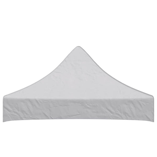Partyzelt-Dach 2x2 m Weiß 270 g/m²