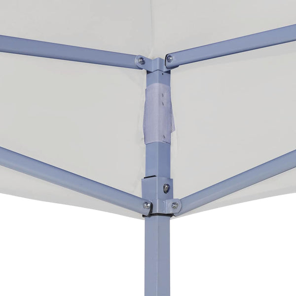 Partyzelt-Dach 2x2 m Weiß 270 g/m²