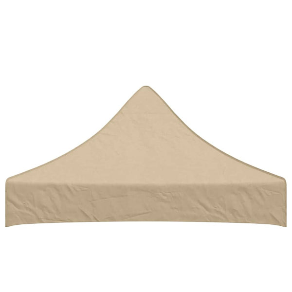 Partyzelt-Dach 2x2 m Beige 270 g/m²
