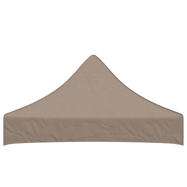 Partyzelt-Dach 2x2 m Taupe 270 g/m²