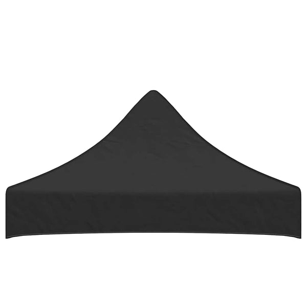 Partyzelt-Dach 2x2 m Schwarz 270 g/m²