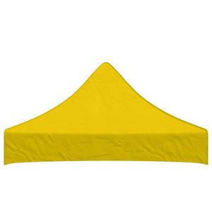 Partyzelt-Dach 2x2 m Gelb 270 g/m²
