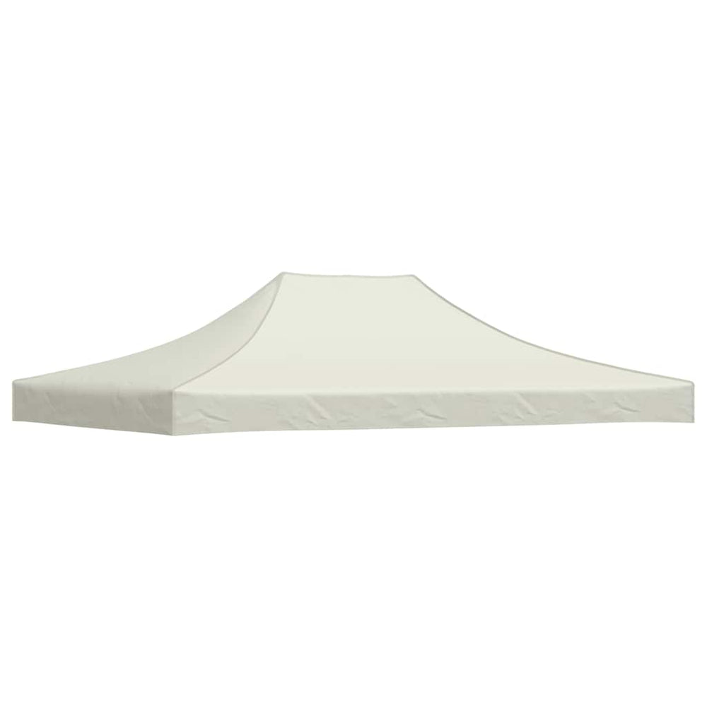 vidaXL Toit de tente de réception 4x3 m Crème 270 g/m²