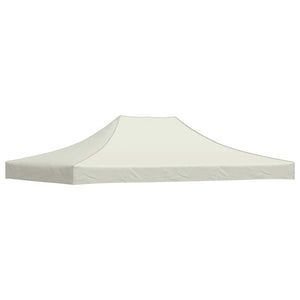 Partyzelt-Dach 4x3 m Creme 270 g/m²