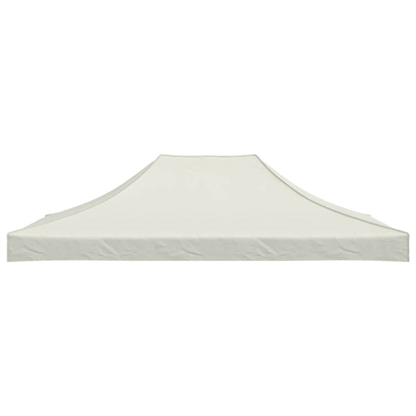 Partyzelt-Dach 4x3 m Creme 270 g/m²