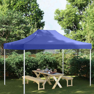 Partyzelt-Dach 4x3 m Blau 270 g/m²