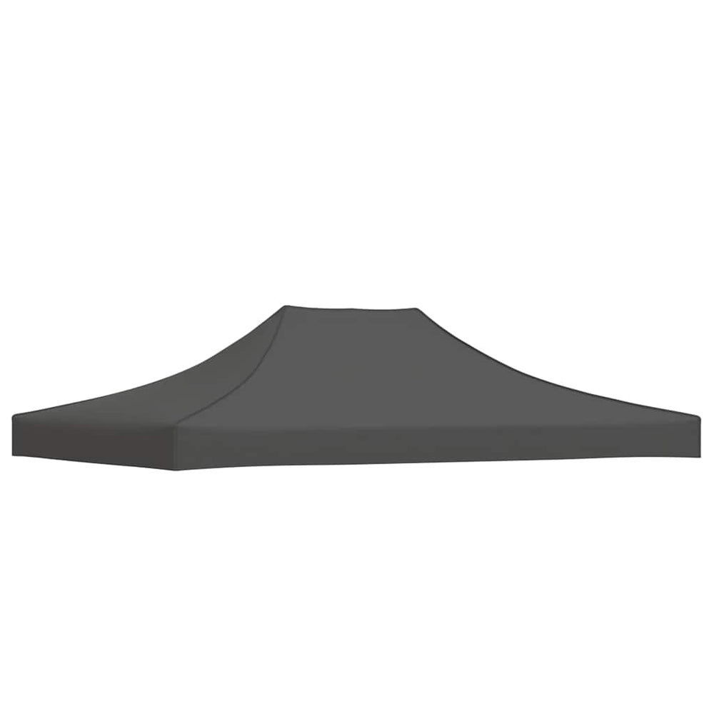 vidaXL Toit de tente de réception 4x3 m Anthracite 270 g/m²