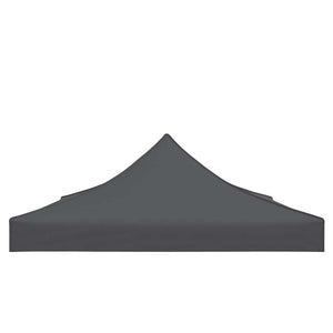 Partyzelt-Dach 4x3 m Anthrazit 270 g/m²