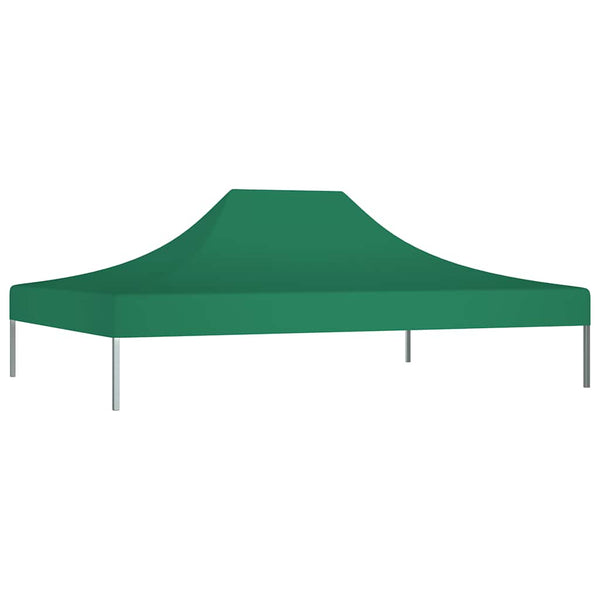 Partyzelt-Dach 4x3 m Grün 270 g/m²