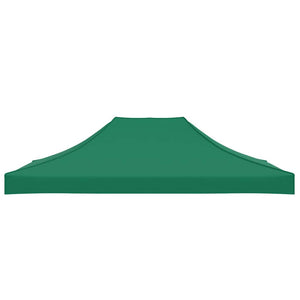 Partyzelt-Dach 4x3 m Grün 270 g/m²