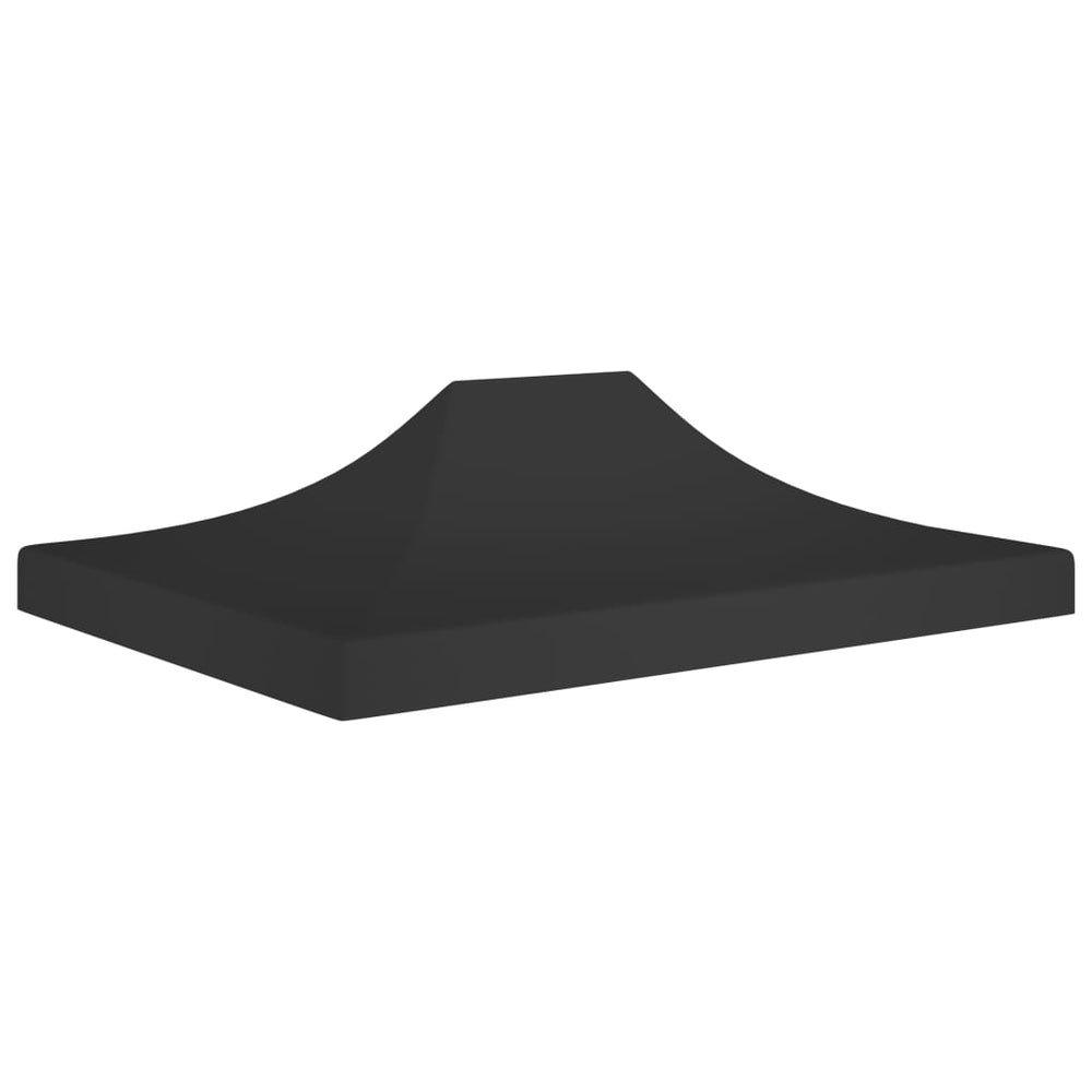 Toit de tente de réception vidaXL 4x3 m noir 270 g/m²