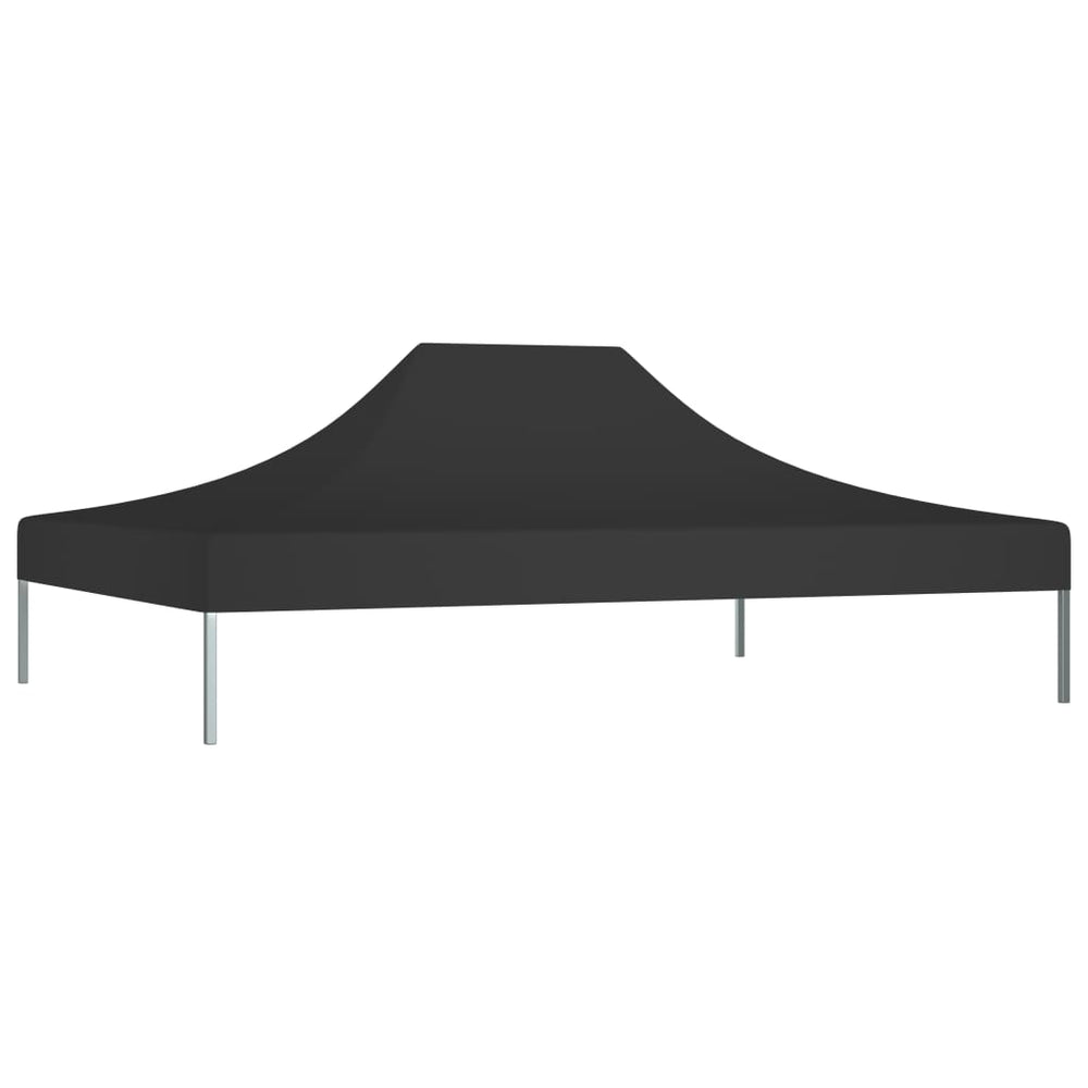 Toit de tente de réception vidaXL 4x3 m noir 270 g/m²
