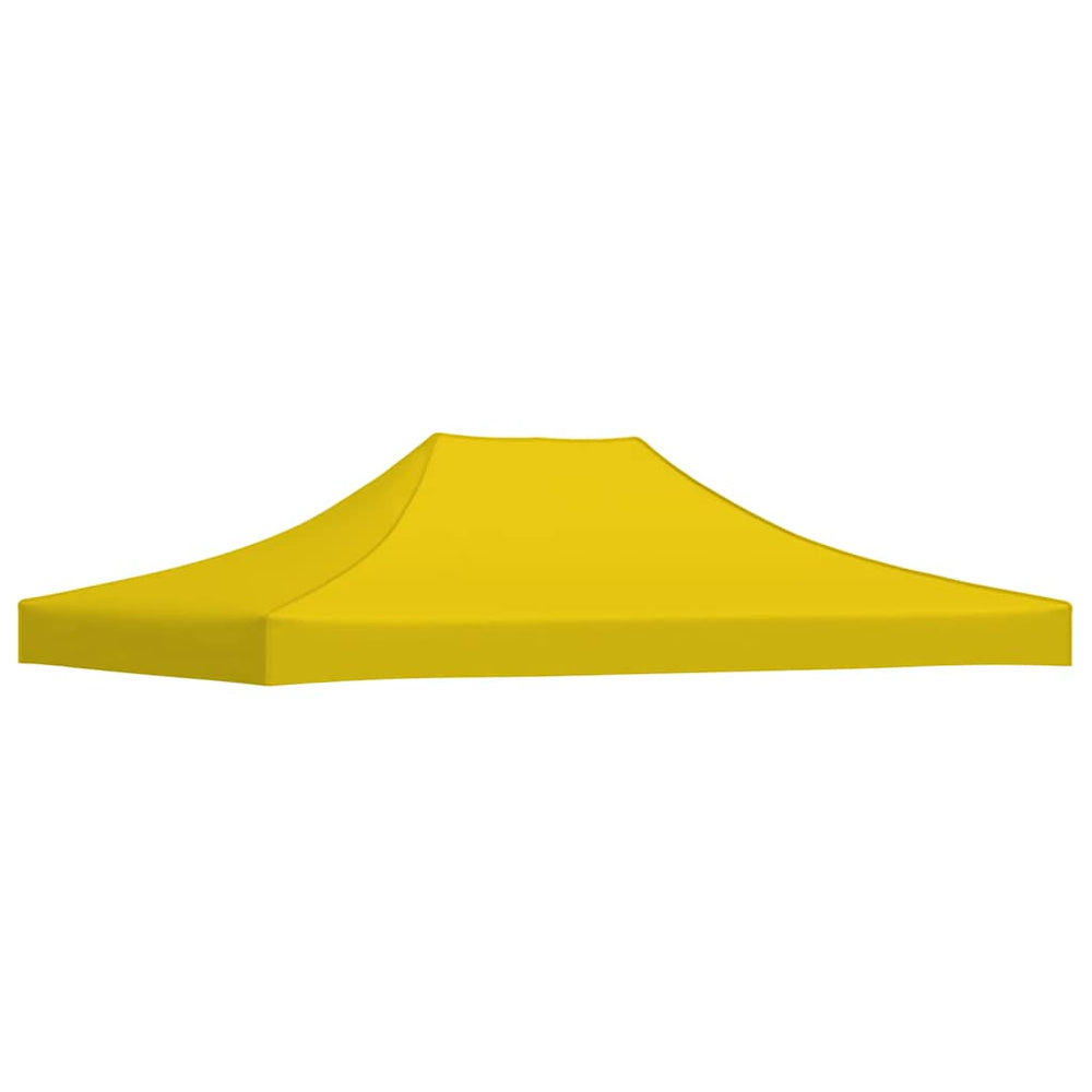 vidaXL Toit de tente de réception 4x3 m jaune 270 g/m²