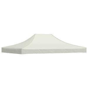 Partyzelt-Dach 4,5x3 m Creme 270 g/m²
