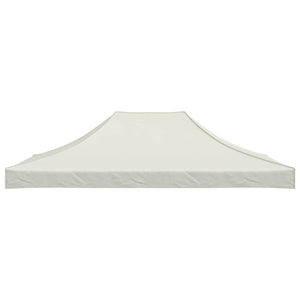 Partyzelt-Dach 4,5x3 m Creme 270 g/m²