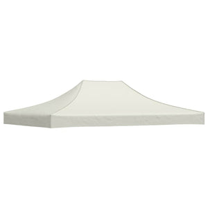 Partyzelt-Dach 4,5x3 m Creme 270 g/m²