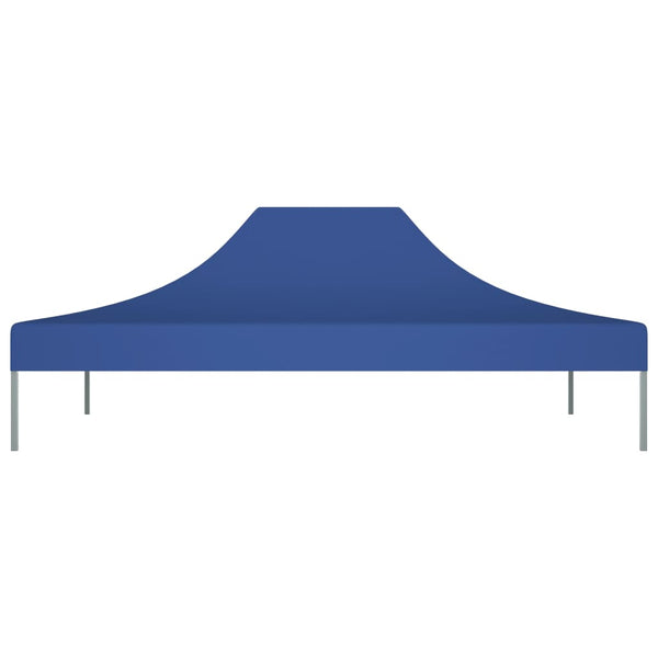 Partyzelt-Dach 4,5x3 m Blau 270 g/m²