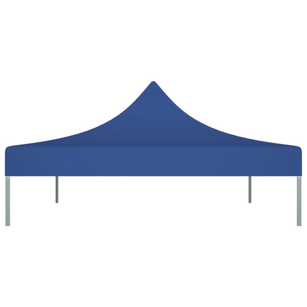 Partyzelt-Dach 4,5x3 m Blau 270 g/m²