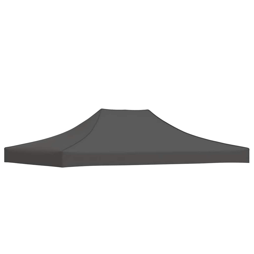 vidaXL Toit de tente de réception 4,5x3 m Anthracite 270 g/m²