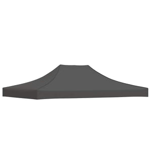 vidaXL Toit de tente de réception 4,5x3 m Anthracite 270 g/m²
