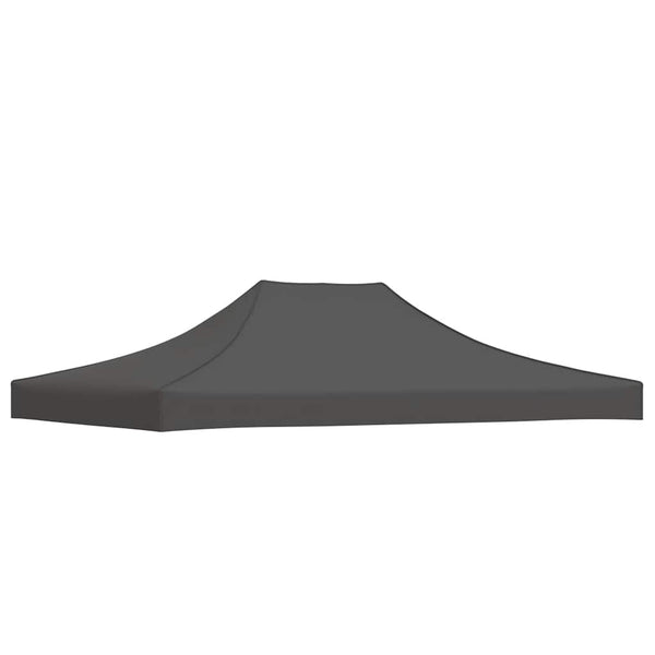 vidaXL Toit de tente de réception 4,5x3 m Anthracite 270 g/m²
