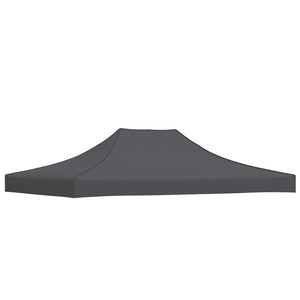 vidaXL Toit de tente de réception 4,5x3 m Anthracite 270 g/m²
