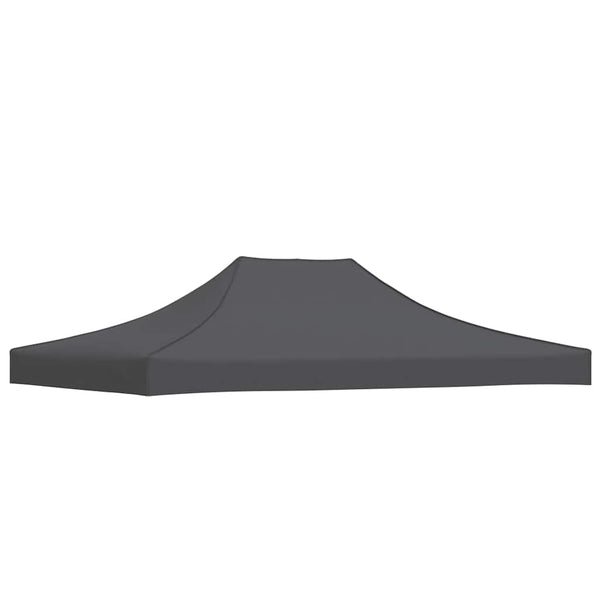 vidaXL Toit de tente de réception 4,5x3 m Anthracite 270 g/m²