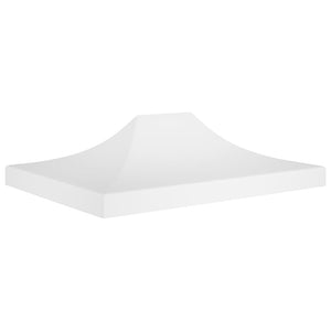 Partyzelt-Dach 4,5x3 m Weiß 270 g/m²