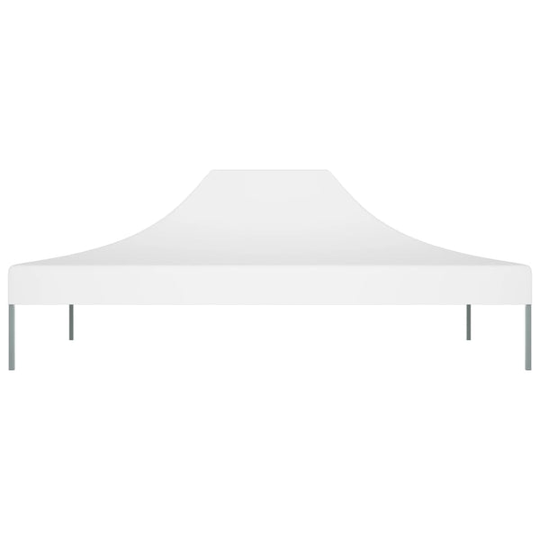 Partyzelt-Dach 4,5x3 m Weiß 270 g/m²