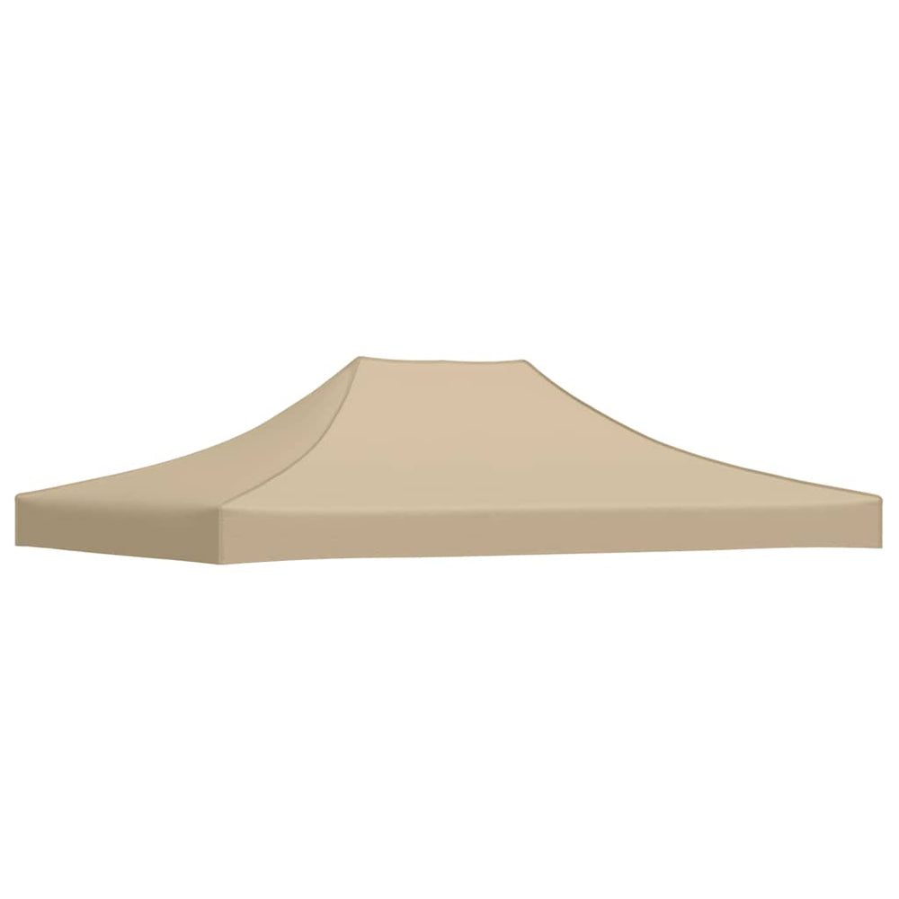 Toit de tente de réception vidaXL 4,5x3 m Beige 270 g/m²