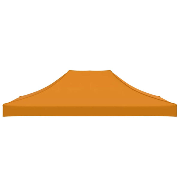 Partyzelt-Dach 4,5x3 m Orange 270 g/m²