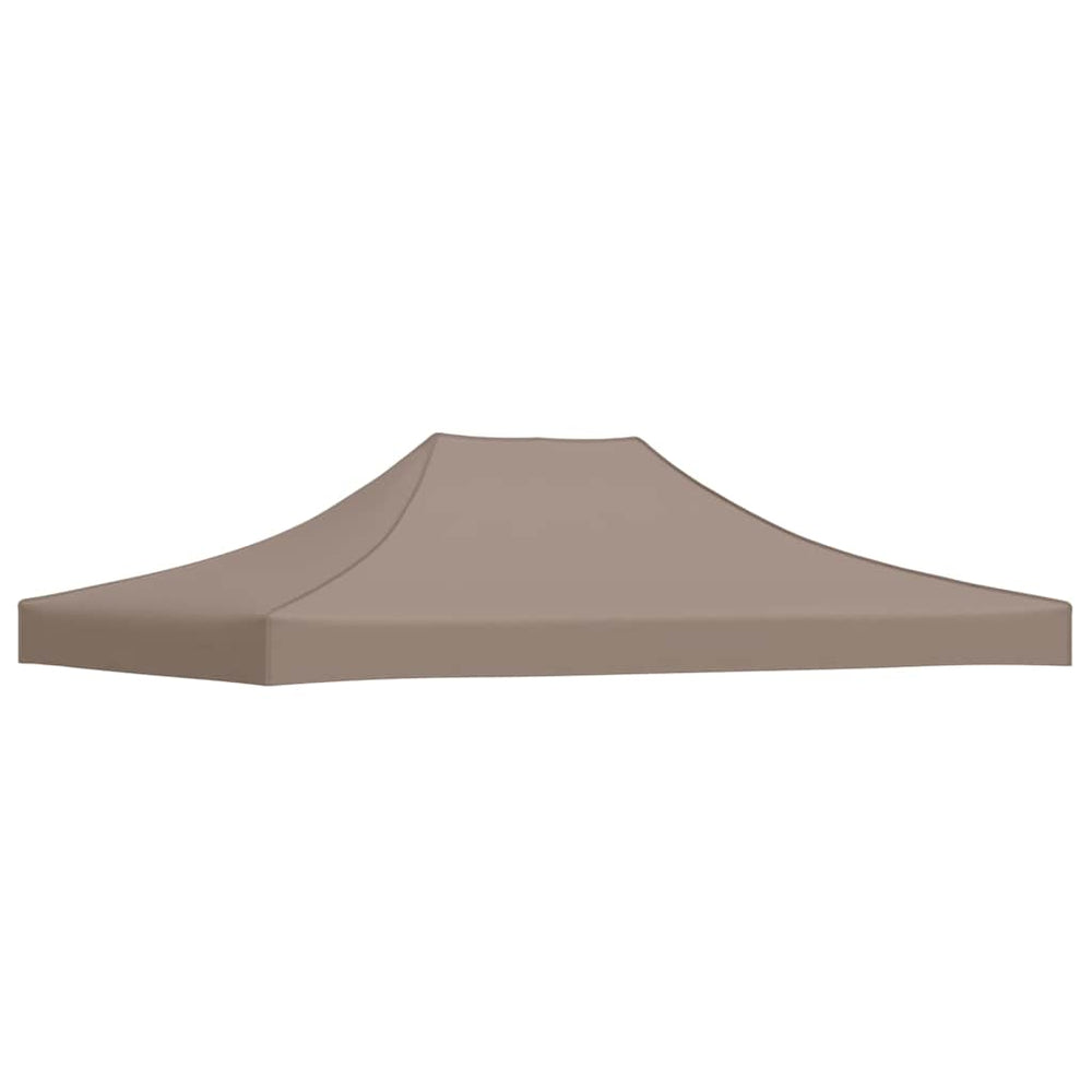 vidaXL Toit de tente de réception 4,5x3 m Taupe 270 g/m²