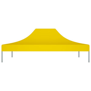 Partyzelt-Dach 4,5x3 m Gelb 270 g/m²