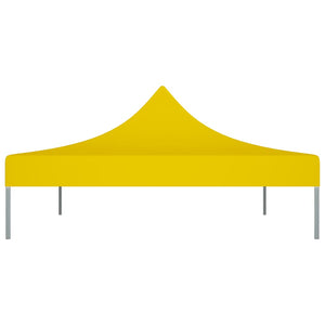Partyzelt-Dach 4,5x3 m Gelb 270 g/m²