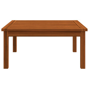 5-tlg. Garten-Lounge-Set mit Kissen Cremefarbenes Holz Akazie & Seil