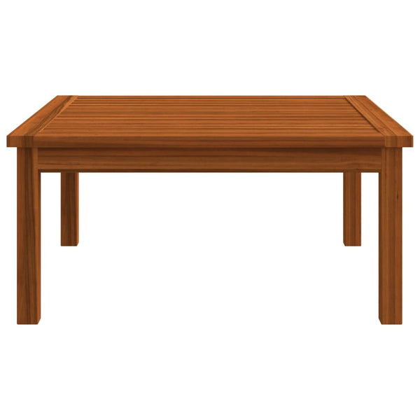 9-tlg. Garten-Lounge-Set mit Kissen Cremefarbenes Holz Akazie & Seil