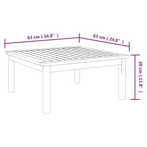 10-tlg. Garten-Lounge-Set mit Kissen Cremefarbenes Holz Akazie & Seil