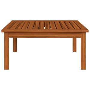 7-tlg. Garten-Lounge-Set mit Kissen Cremefarbenes Holz Akazie & Seil