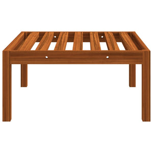 4-teiliges Garten-Lounge-Set mit Kissen Creme 63 x 63 cm